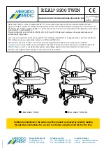 Preview for 1 page of Mercado Medic REAL 9200 TWIN Instructions For Use And Care Manual