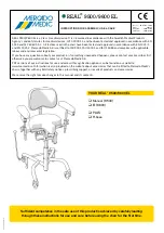 Preview for 1 page of Mercado Medic REAL 9500 Instructions For Assembly, Use & Care