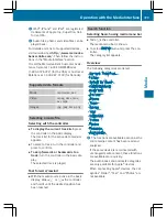 Preview for 201 page of Mercedes-Benz 2016 Command Operating Instructions Manual