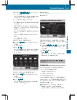 Preview for 215 page of Mercedes-Benz 2016 Command Operating Instructions Manual