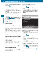 Preview for 144 page of Mercedes-Benz Command Operating Instructions Manual