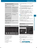 Preview for 163 page of Mercedes-Benz Command Operating Instructions Manual