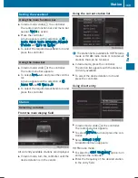 Preview for 171 page of Mercedes-Benz Command Operating Instructions Manual