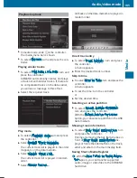 Preview for 187 page of Mercedes-Benz Command Operating Instructions Manual