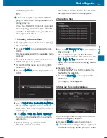 Preview for 193 page of Mercedes-Benz Command Operating Instructions Manual