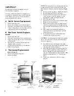 Preview for 2 page of Merco C-40 Parts & Service Manual