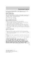 Preview for 25 page of Mercury 2004 Mountaineer Owner'S Manual