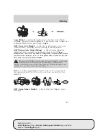 Preview for 163 page of Mercury 2004 Mountaineer Owner'S Manual