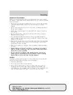 Preview for 209 page of Mercury 2004 Mountaineer Owner'S Manual