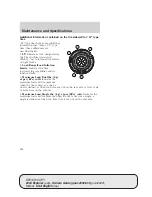 Preview for 252 page of Mercury 2004 Mountaineer Owner'S Manual