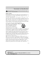 Preview for 259 page of Mercury 2004 Mountaineer Owner'S Manual