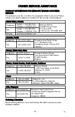 Preview for 62 page of Mercury Quicksilver 200 Tendy Slatted Owner'S Manual