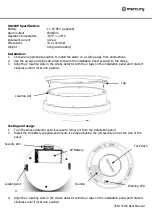 Preview for 7 page of Mercury SD102P User Manual