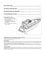 Preview for 3 page of Meridian Yachts 411 Sedan Owner'S Manual