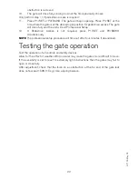 Preview for 22 page of Merlin G715D Instructions For Installation And Use Manual