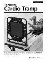 Preview for 9 page of Merrithew Cardio-Tramp Owner'S Manual