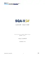 Preview for 1 page of MES SQA-V Gold User Manual