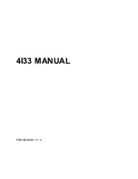 Preview for 1 page of Mesa 4I33 Manual