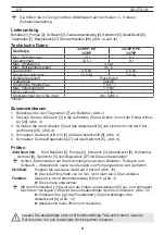 Preview for 8 page of Mesto 3270TP Instructions For Use Manual