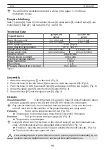 Preview for 15 page of Mesto 3270TP Instructions For Use Manual