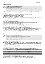 Preview for 65 page of Mesto 3270TP Instructions For Use Manual