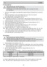 Preview for 72 page of Mesto 3270TP Instructions For Use Manual