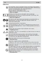 Preview for 77 page of Mesto 3270TP Instructions For Use Manual