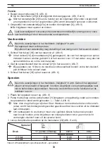 Preview for 34 page of Mesto 3558BM Instructions For Use Manual