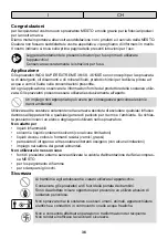 Preview for 36 page of Mesto 3615S Instructions For Use Manual