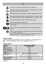 Preview for 49 page of Mesto 3615S Instructions For Use Manual