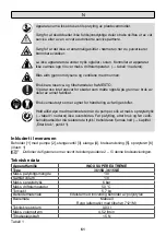 Preview for 61 page of Mesto 3615S Instructions For Use Manual