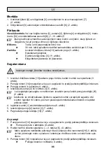 Preview for 86 page of Mesto 3615S Instructions For Use Manual