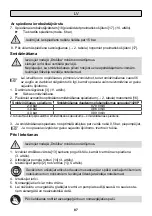 Preview for 87 page of Mesto 3615S Instructions For Use Manual