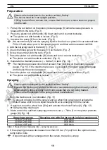 Preview for 9 page of Mesto CLEANER 3270P Instructions For Use Manual