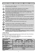 Preview for 7 page of Mesto FERROX PLUS 3565P Instructions For Use Manual