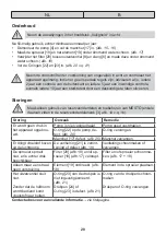 Preview for 28 page of Mesto FERRUM 3560 Instructions For Use Manual