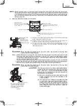 Preview for 15 page of Metabo HPT C 12FDH Safety Instructions And Instruction Manual