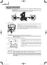 Preview for 16 page of Metabo HPT C 12FDH Safety Instructions And Instruction Manual