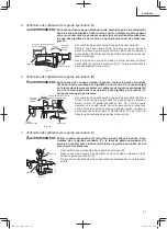 Preview for 37 page of Metabo HPT C 12FDH Safety Instructions And Instruction Manual