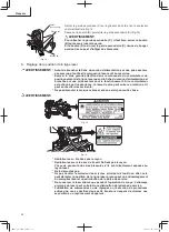 Preview for 38 page of Metabo HPT C 12FDH Safety Instructions And Instruction Manual