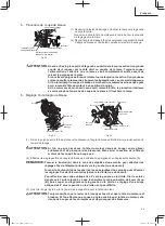 Preview for 43 page of Metabo HPT C 12FDH Safety Instructions And Instruction Manual