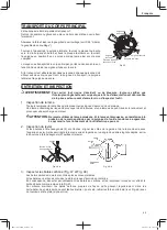 Preview for 49 page of Metabo HPT C 12FDH Safety Instructions And Instruction Manual