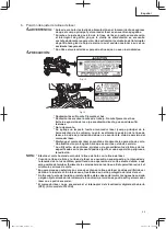 Preview for 65 page of Metabo HPT C 12FDH Safety Instructions And Instruction Manual