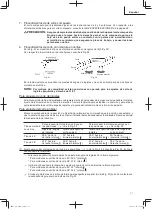 Preview for 71 page of Metabo HPT C 12FDH Safety Instructions And Instruction Manual