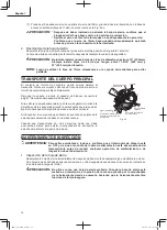 Preview for 76 page of Metabo HPT C 12FDH Safety Instructions And Instruction Manual