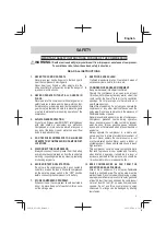 Preview for 3 page of Metabo HPT EC 36DA Instruction Manual And Safety Instructions