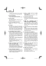 Preview for 4 page of Metabo HPT EC 36DA Instruction Manual And Safety Instructions