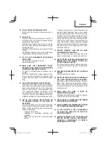 Preview for 5 page of Metabo HPT EC 36DA Instruction Manual And Safety Instructions