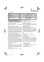 Preview for 13 page of Metabo HPT EC 36DA Instruction Manual And Safety Instructions