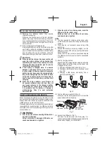 Preview for 17 page of Metabo HPT EC 36DA Instruction Manual And Safety Instructions